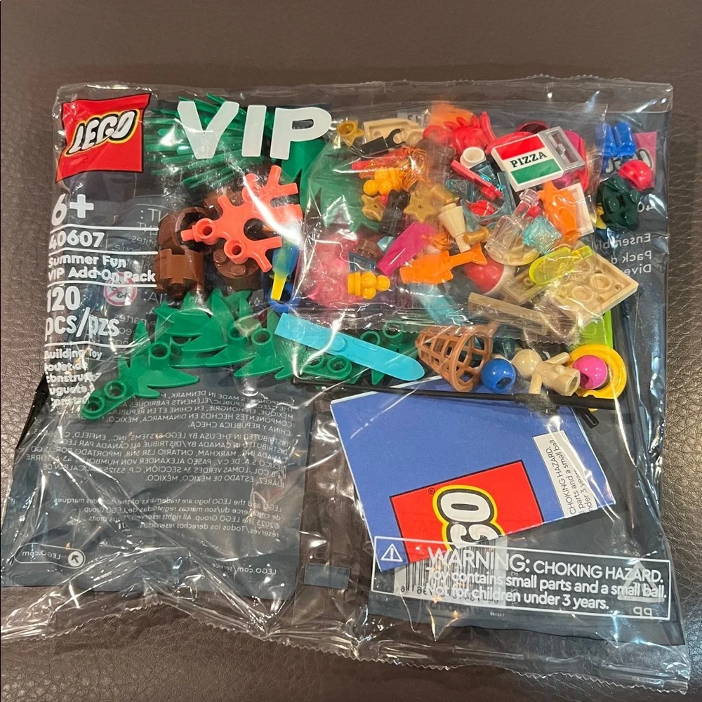 LEGO 40607 Summer Fun VIP Add-On Pack brand new/sealed!